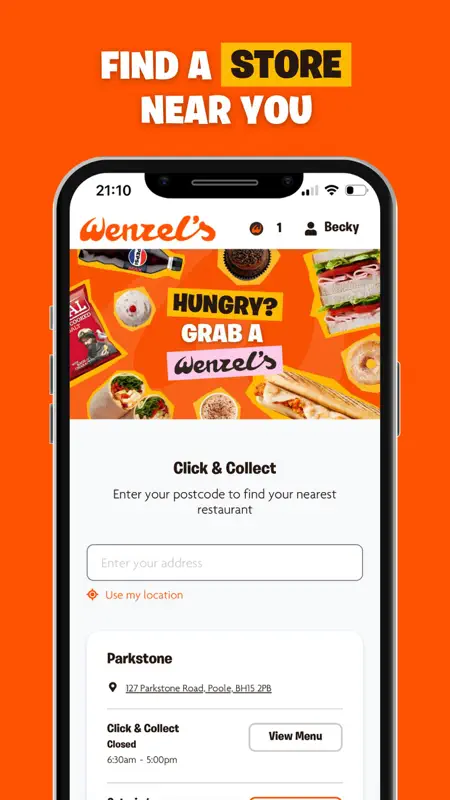 Wenzel’s Loyalty App screenshot 2 of 7