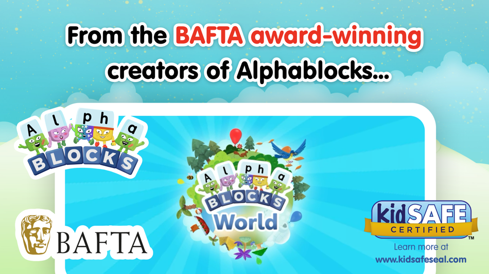 #1. Alphablocks: World (iOS) 由: Blue-Zoo
