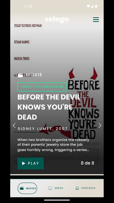 Screenshot #3 pour SELEGO: Top Séries et Films