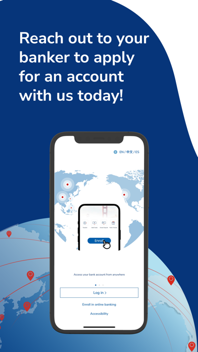 East West Bank BusinessExpress Screenshot