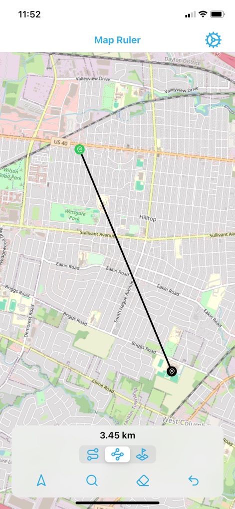 Map Ruler - Distance Measure - Navigation App | MWM