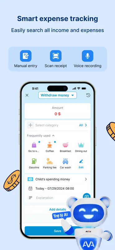 人気の家計簿 - シンプル資産管理 screenshot 4 of 7