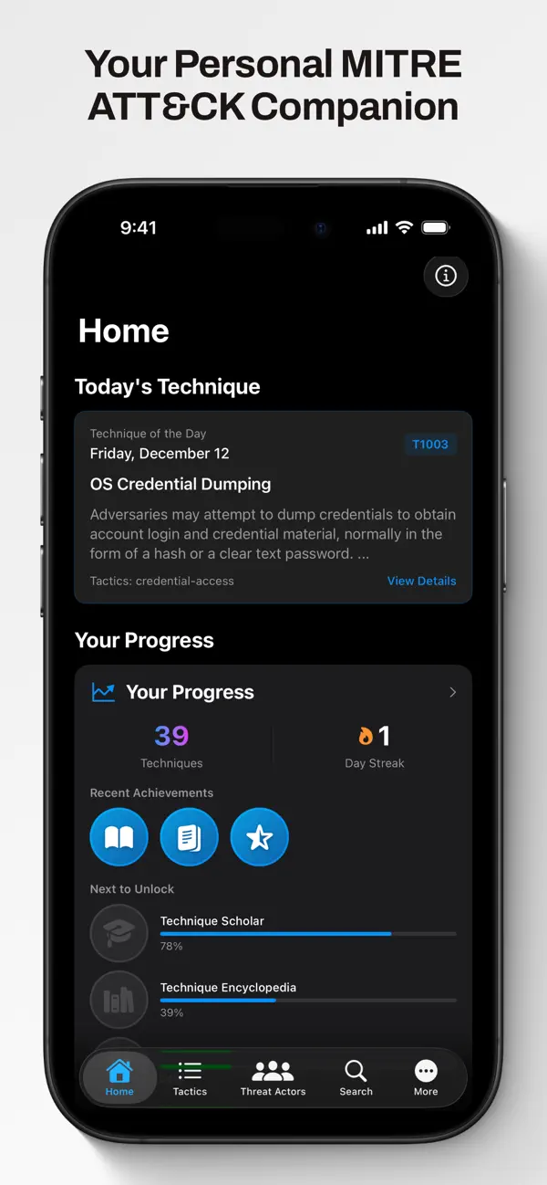 #1. ThreatMatrix (iOS) 게시자: Michael Butt
