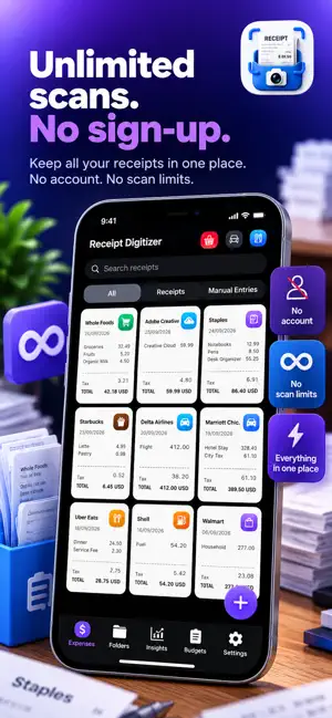 Receipt Digitizer: Scanner screenshot 2