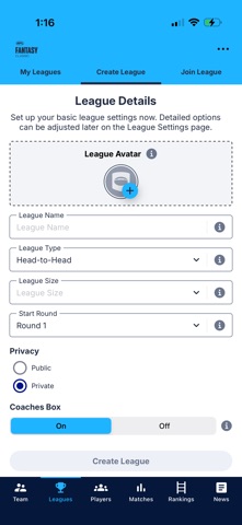 AFL Fantasy screenshot