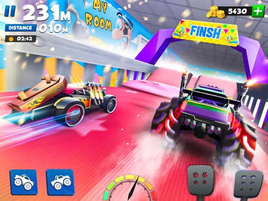 Real Car Racing (RaceOff 2) iPad app afbeelding 5