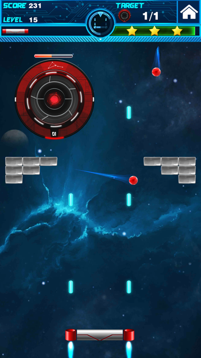 Brick Breaker Cyber Screenshot