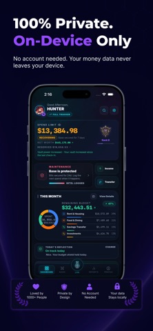 Budget Tracker: Hunter Vault Screenshot 8 of 8