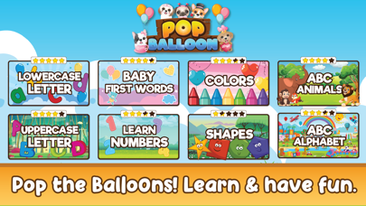 Balloon Pop – Preschool Games Screenshot