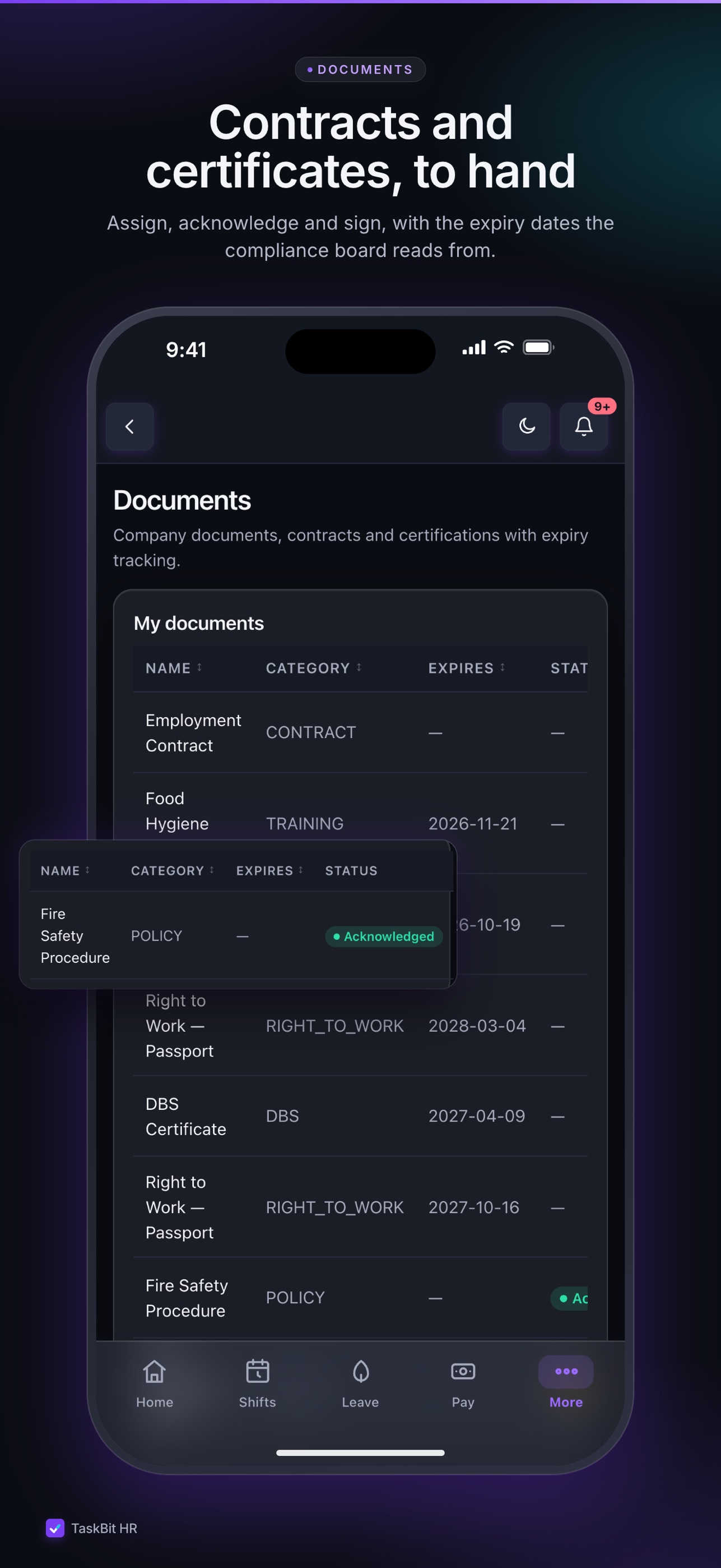 Screenshot 10 of TaskBit HR