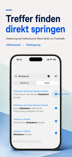 Screenshot von HTMLViewer Local auf dem iPhone 3