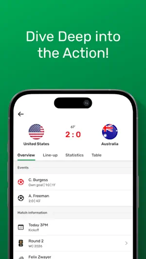 GoalAlert - Live Soccer Score screenshot 3