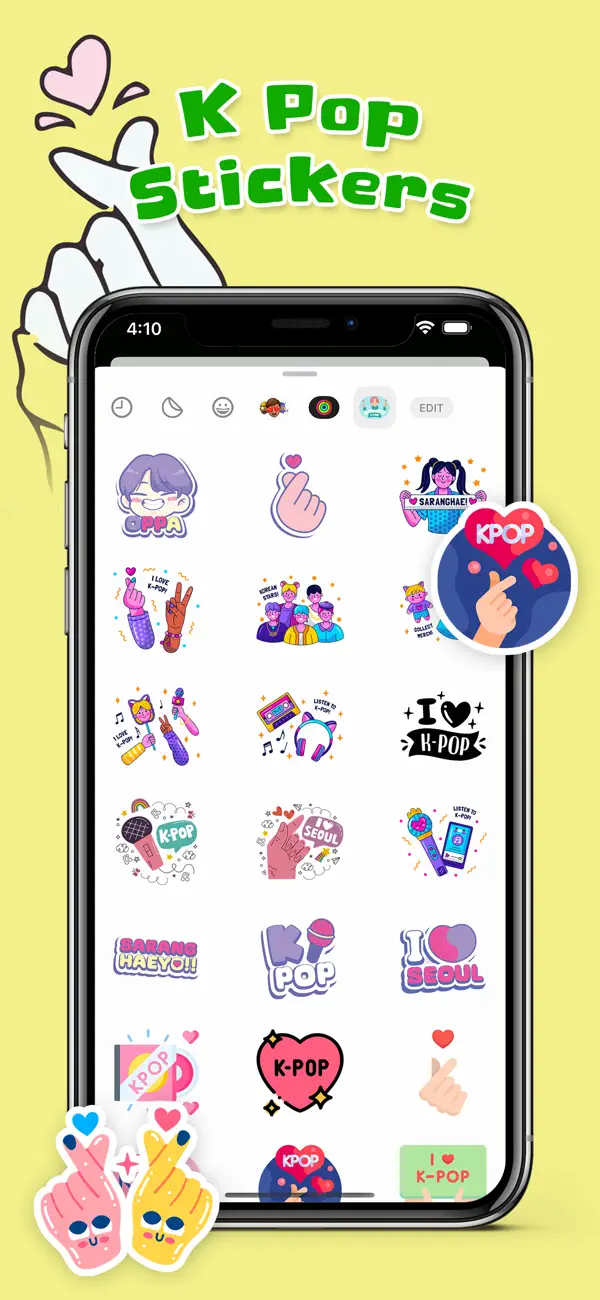 Screenshot #2 pour K Pop Stickers