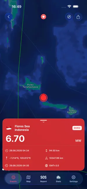 Earthquake Hub & Alerts screenshot 4