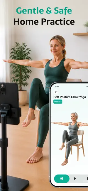 Balancia: Chair Yoga & Stretch screenshot 3