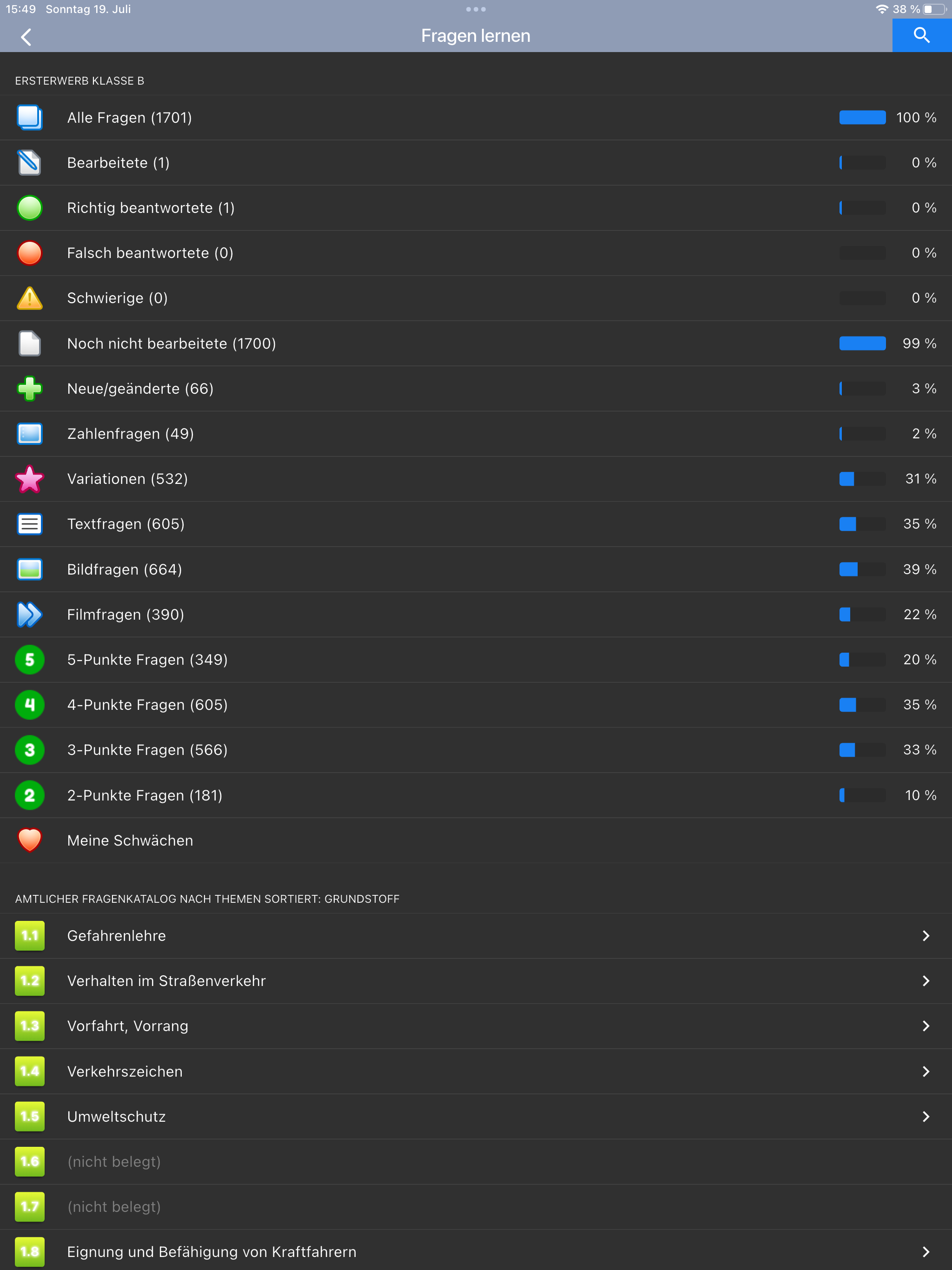 Fahrschule.de Lite screenshot 17
