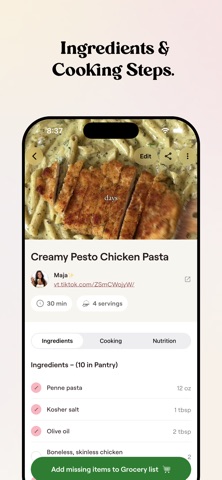Rechef - Recipe Manager iPhone screenshot