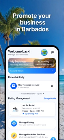 Xplore Barbados iPhone screenshot