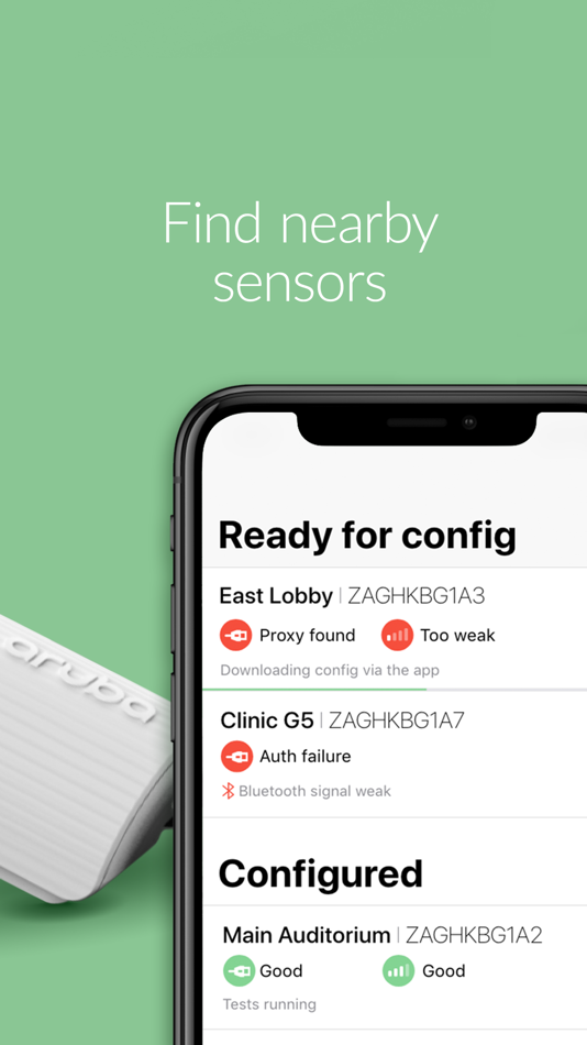 #2. UXI Onboarding (iOS) 由: Aruba Networks