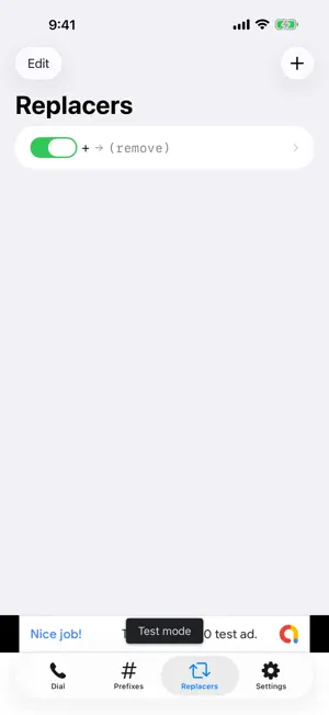 Prefix Dialer Pro screenshot 3