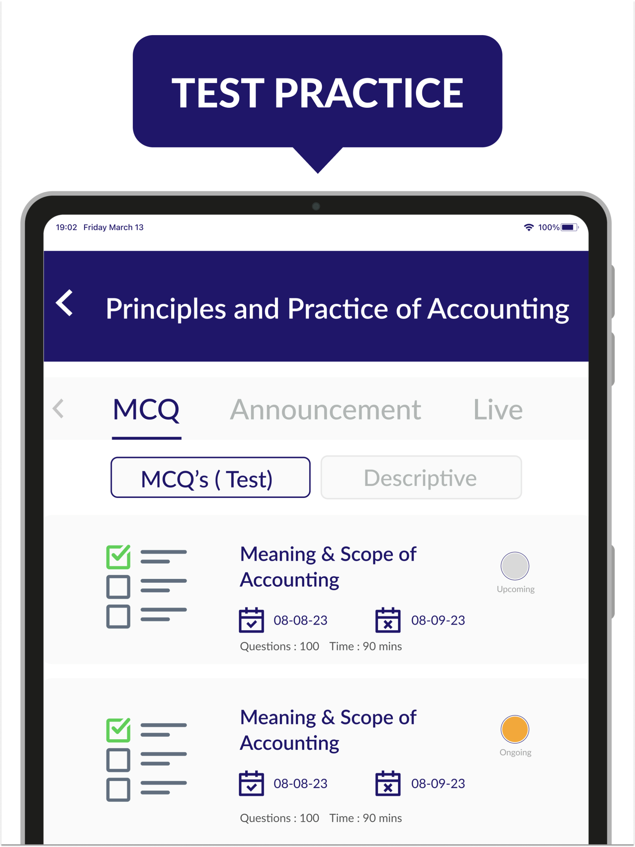 Aspirant Commerce Academy APP screenshot 16