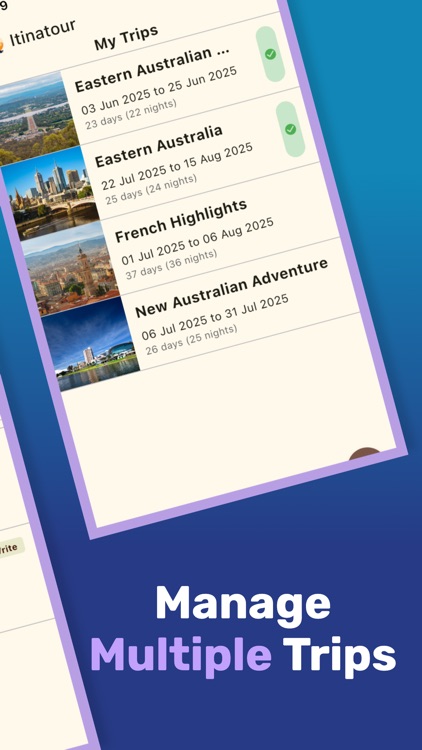 Itinatour: Travel Planner