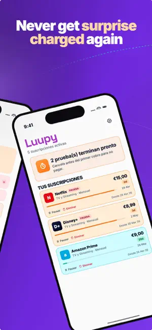 Luupy - Subscription Manager screenshot 2