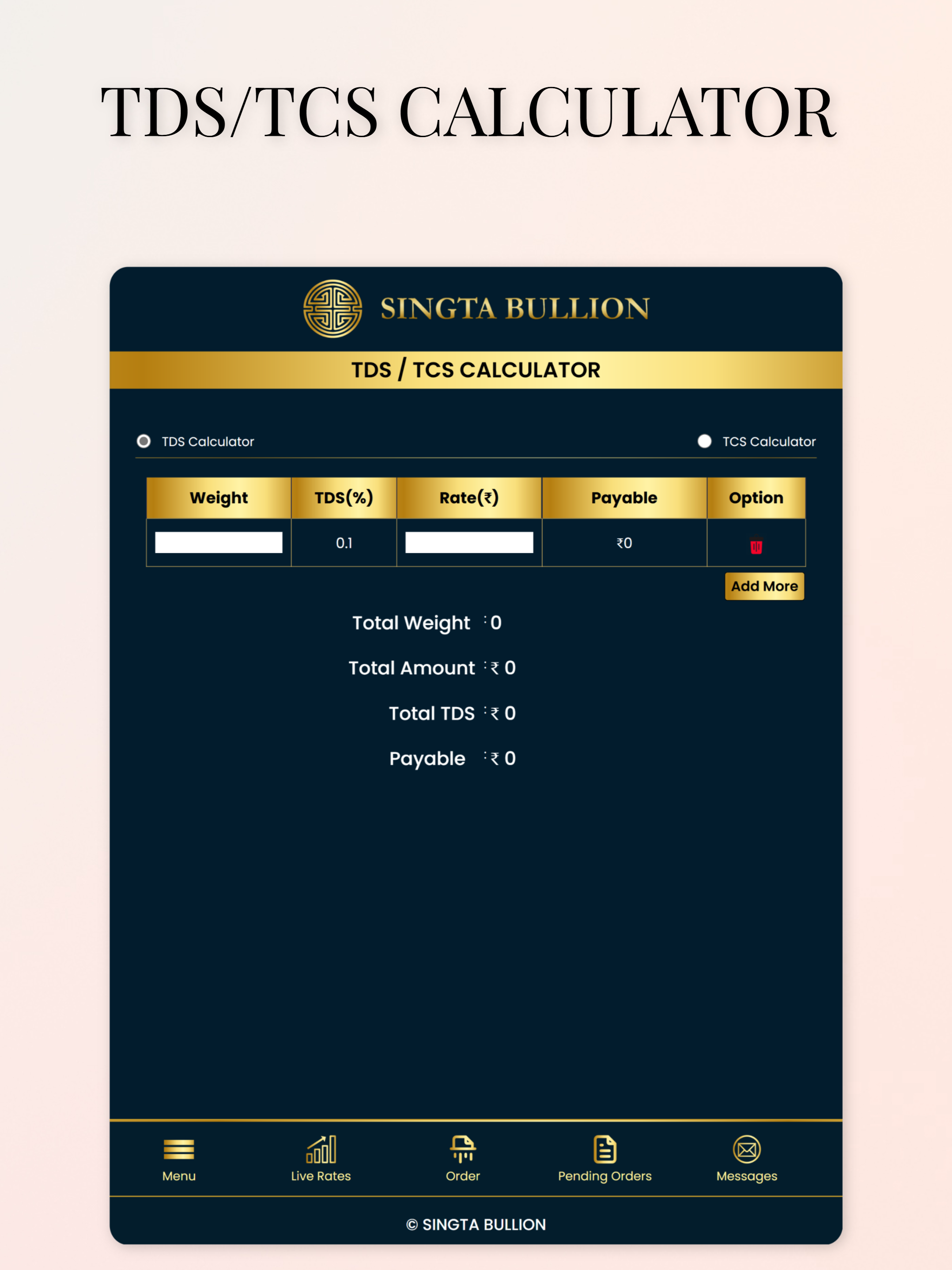 Singta Bullion screenshot 13