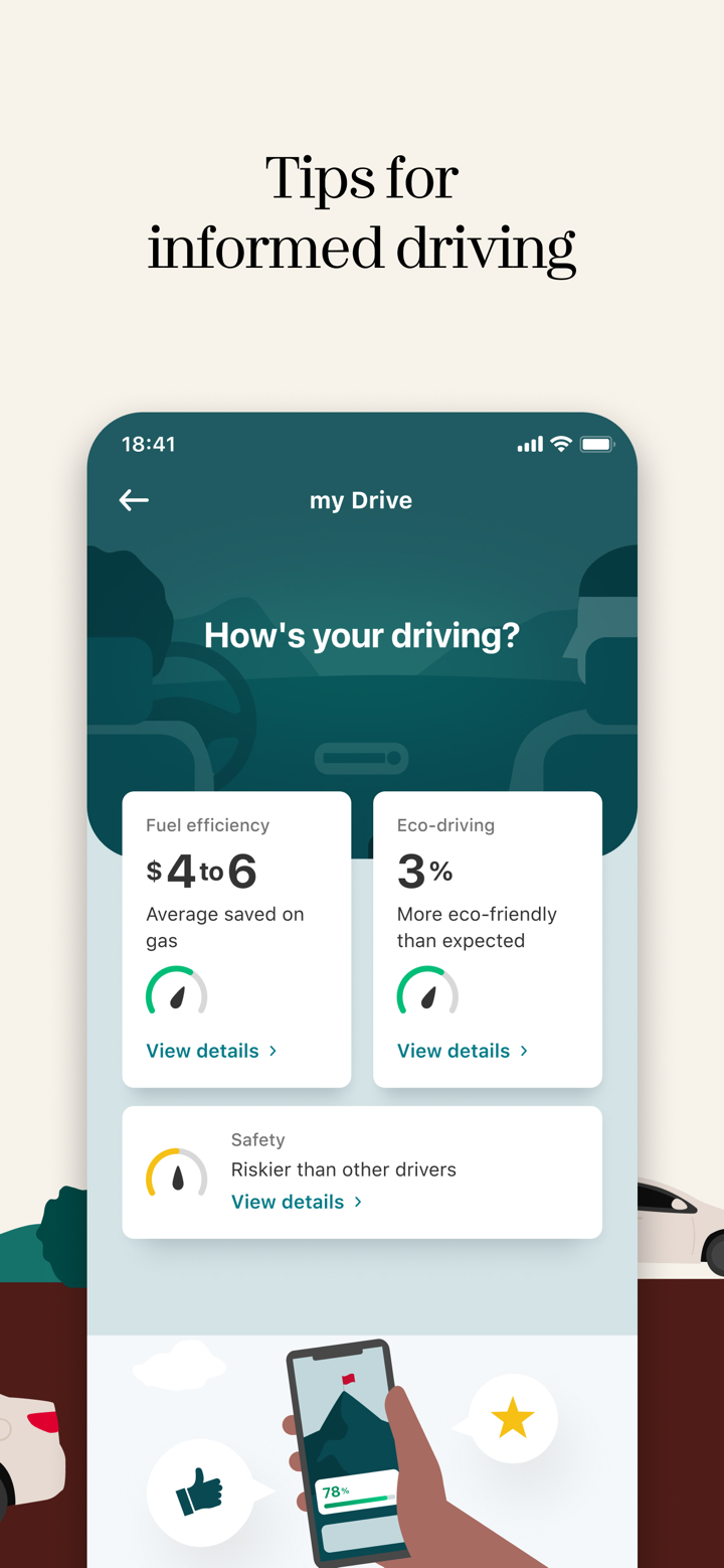 Intact Insurance: Mobile app screenshot 4