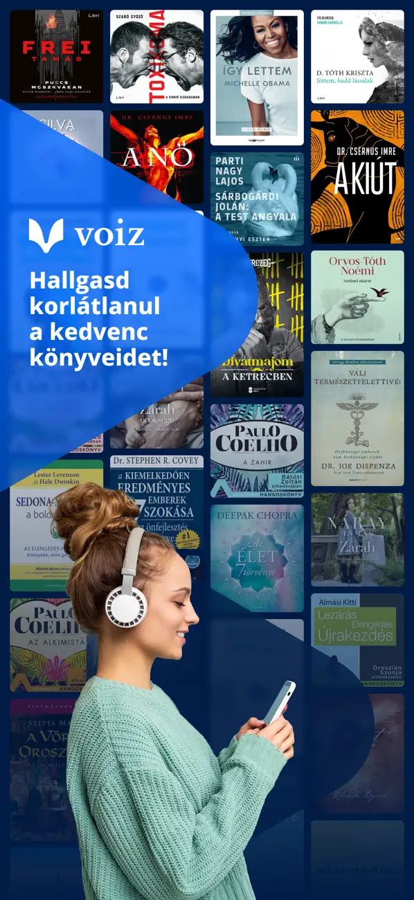 Screenshot #1 pour Voiz Hangoskönyvtár