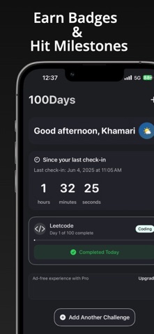 100Days - Habit Tracker Screenshot 5 of 5