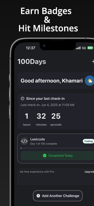 100Days - Habit Tracker Screenshot 5 of 5
