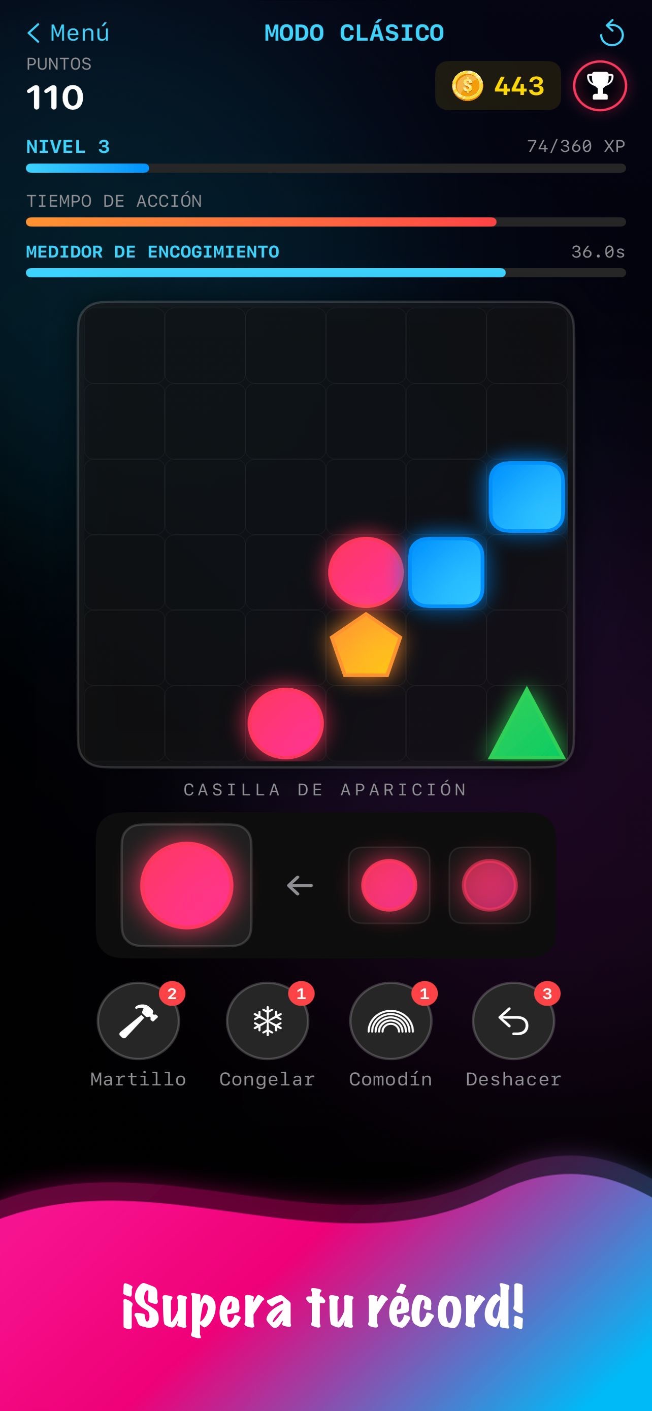 Screenshot 1 of Fusionar Formas: Rompecabezas