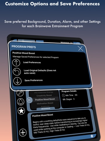 BrainWave: 40 Binaural Series™ iPad screenshot