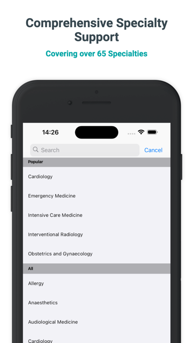 Logitbox medical logbook Screenshot