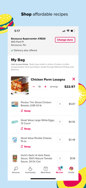 ‎Tasty: Recipes, Cooking Videos Screenshot