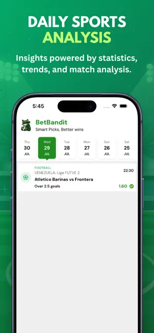 BetBandit - Daily Sports Picks screenshot 1