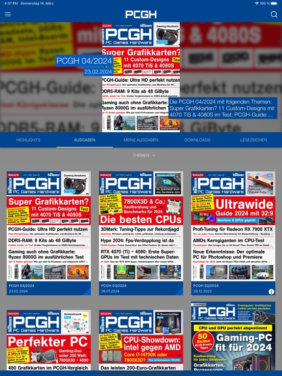 Screenshot #4 pour PC Games Hardware Magazin