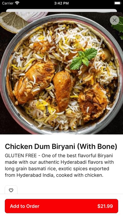 Pariwaar iPhone screenshot 4 - Food & Drink app