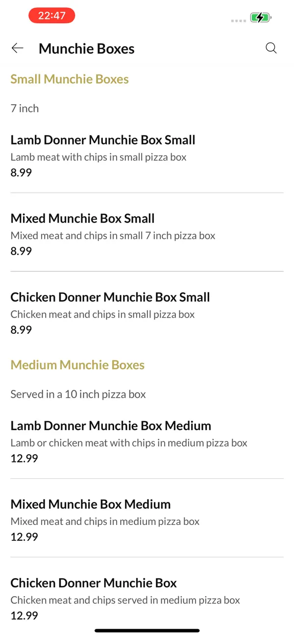 Screenshot #3 pour On The Munchies.