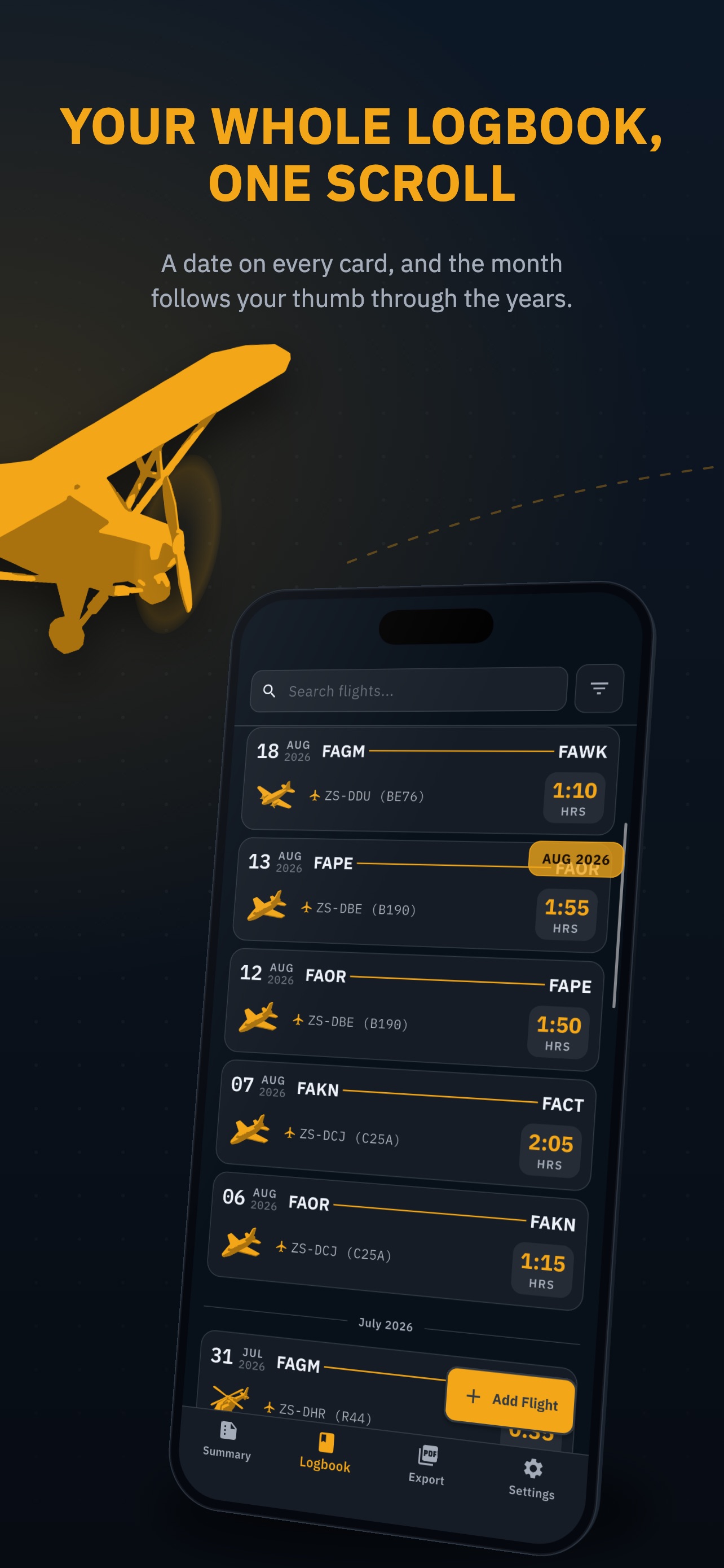 Screenshot 2 of Tarmac Log