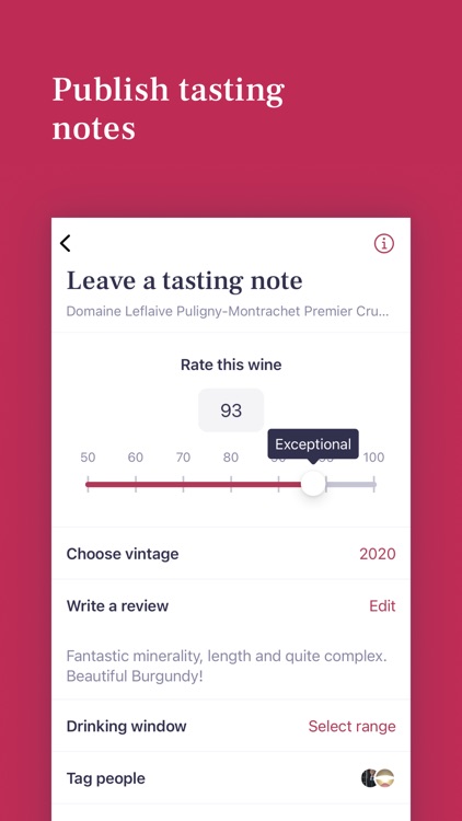 Vinify: Wine cellar & reviews screenshot-6