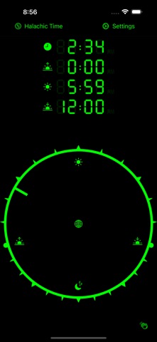 Digital Sun Dial Screenshot 3 of 4