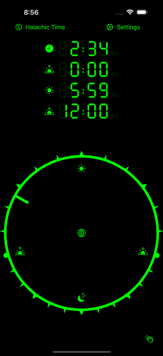 Digital Sun Dial Screenshot 3 of 4