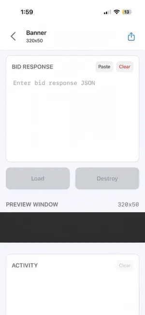 InMobi Exchange Test App screenshot 3