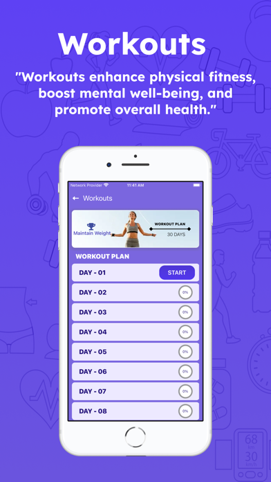 Healthyfit - Fitness Workout Screenshot