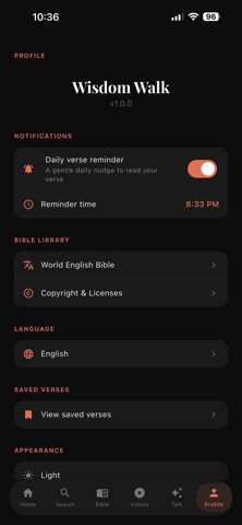 Wisdom Walk: Bible Study Screenshot 9 of 10