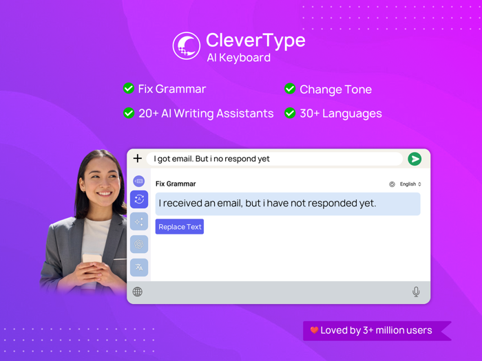 CleverType - AI Keyboard