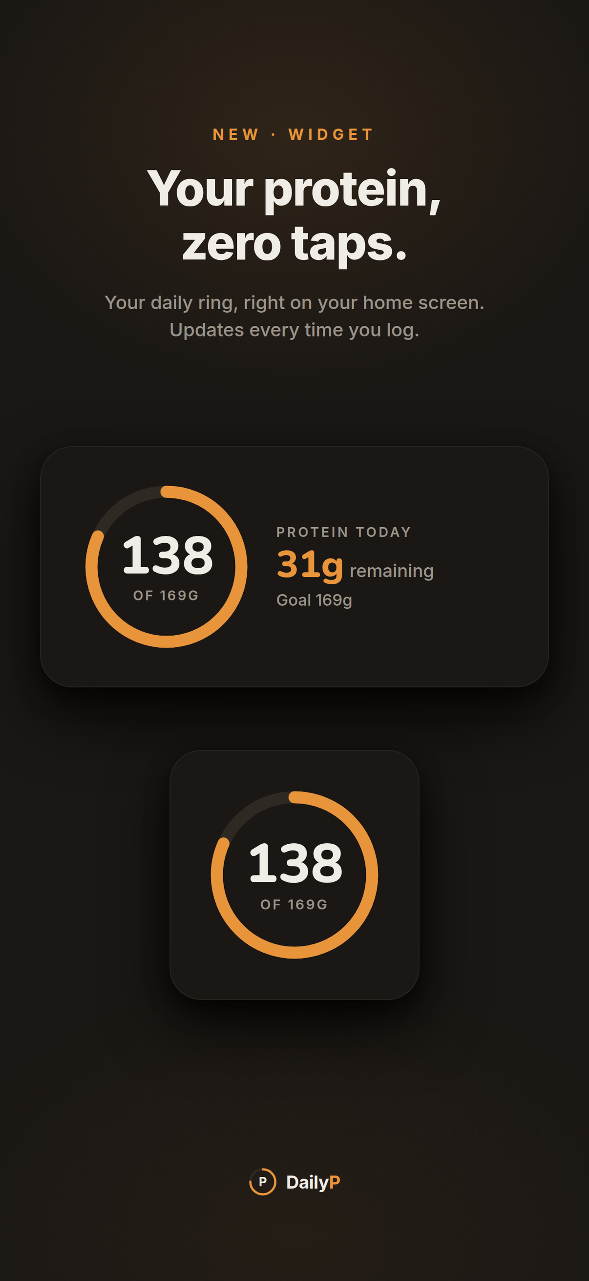 DailyP: Protein Tracker screenshot 2
