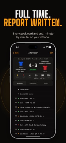 Halfline: Soccer Referee Watch screenshot 6